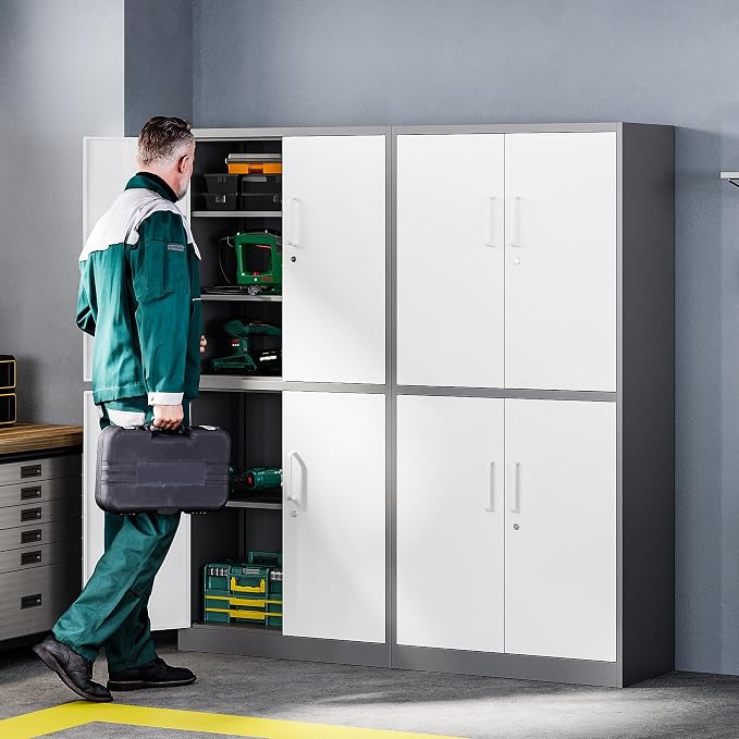 Letaya Metal Storage Cabinet - Image 2