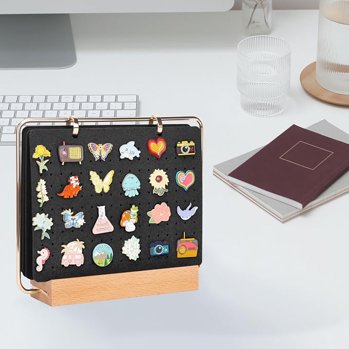 Pacmaxi Pin Display Organizers, Brooch Pin Holder, Enamel Pin Display Pages - Image 7