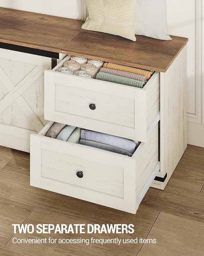 Hzuaneri 59" Storage Bench - Image 8
