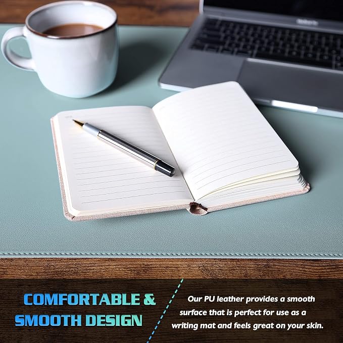 K KNODEL Desk Mat, Dual-Sided Office Desk Pad, Waterproof Desk Mat - Image 5