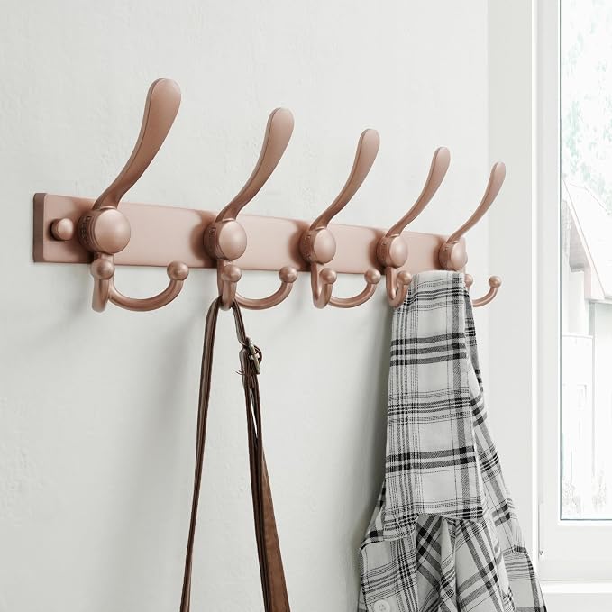 Dseap Coat Rack Wall Mount 2.0 Pro: Heavy Duty 300% Thicker, Stainless Steel - Image 5