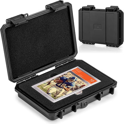 Graded Card Storage Box Case, Sports Trading Card Box by MIXPOETStorage