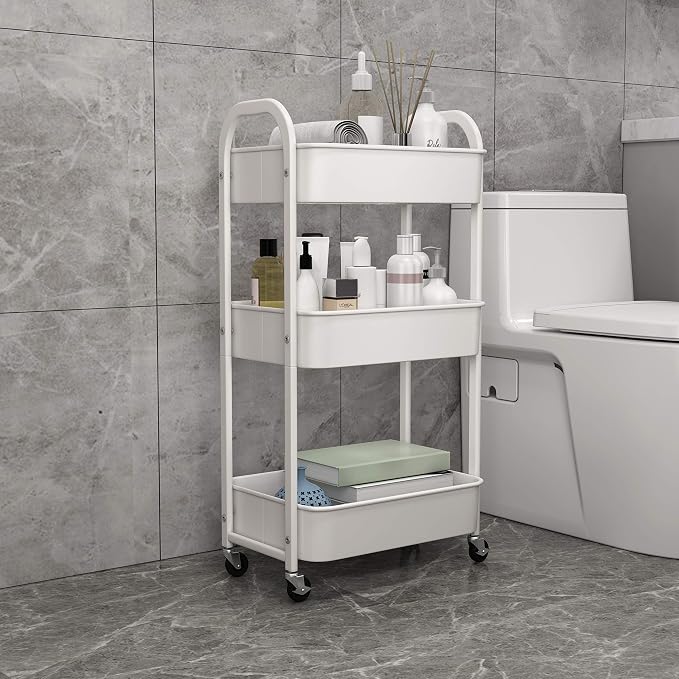 MAX Houser 3-Tier Rolling Utility Cart - Image 8