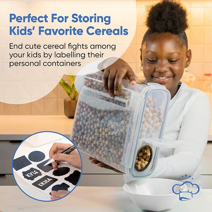 Cereal Containers Storage Set Large, Airtight Food Storage Containers - Image 5