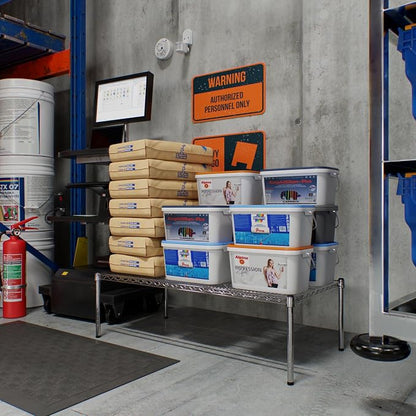 24" Deep x 48" Wide x 14" Height Wire Shelving Kit | 1-Tier | NSF Commercial - Image 8