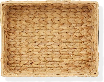 Casafield Set of 4 Water Hyacinth Pantry Baskets, - Image 6
