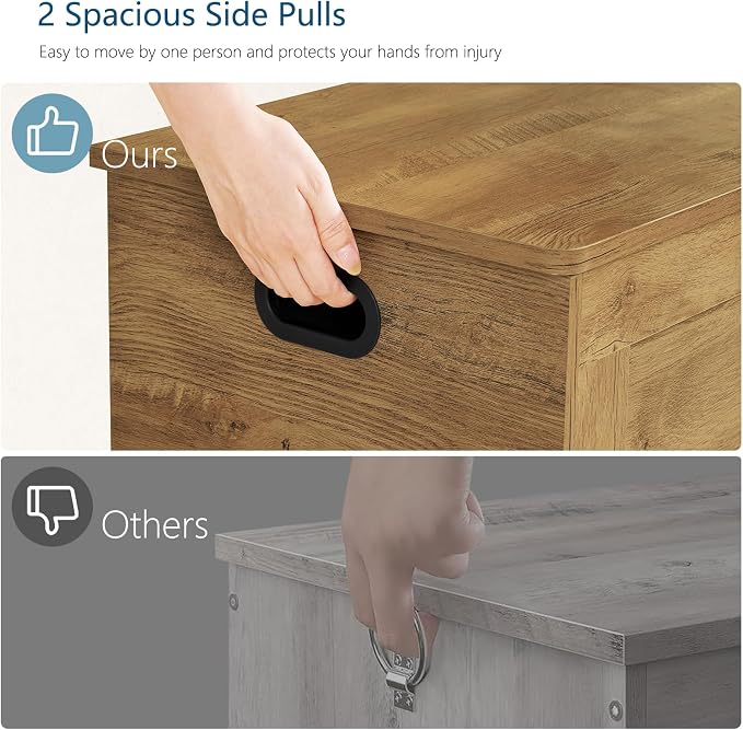 usikey 39.4” Storage Bench, Toy Box - Image 7