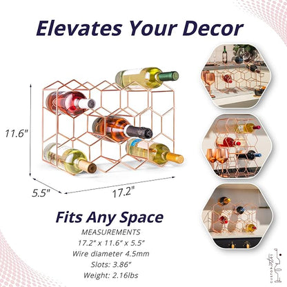 Gusto Nostro Countertop Wine Rack - Image 5