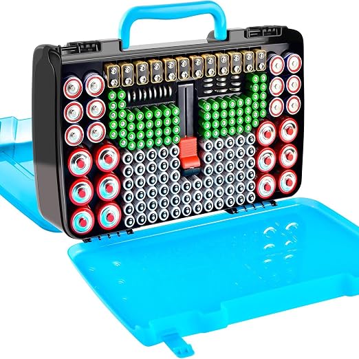 Battery Storage Organizer Case Holder Box by FullcaseEasyLifeStorage
