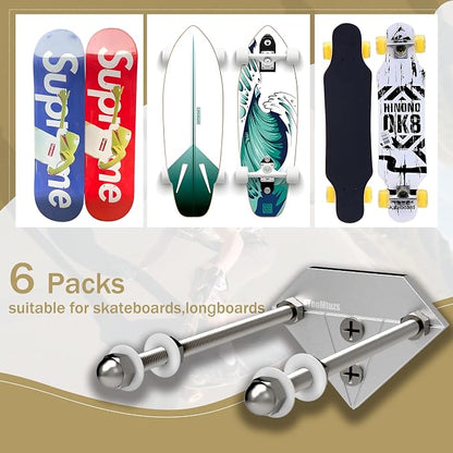 Skateboard Wall Mount Display-Aluminum Diamond Shape Skateboard Deck Wall Mount - Image 2