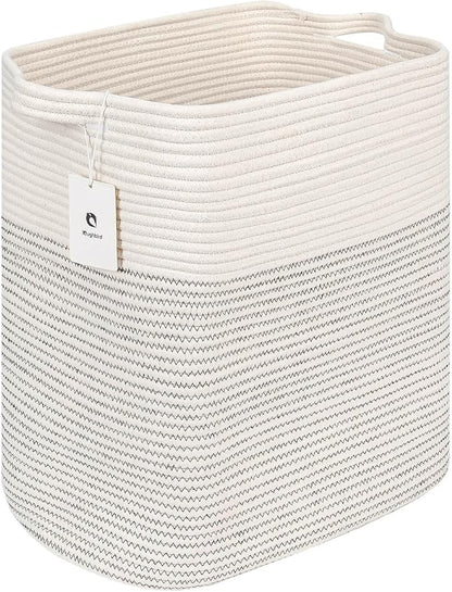 Storage Baskets for Clothes Fabric Cotton Rope Storage Basket - Image 7