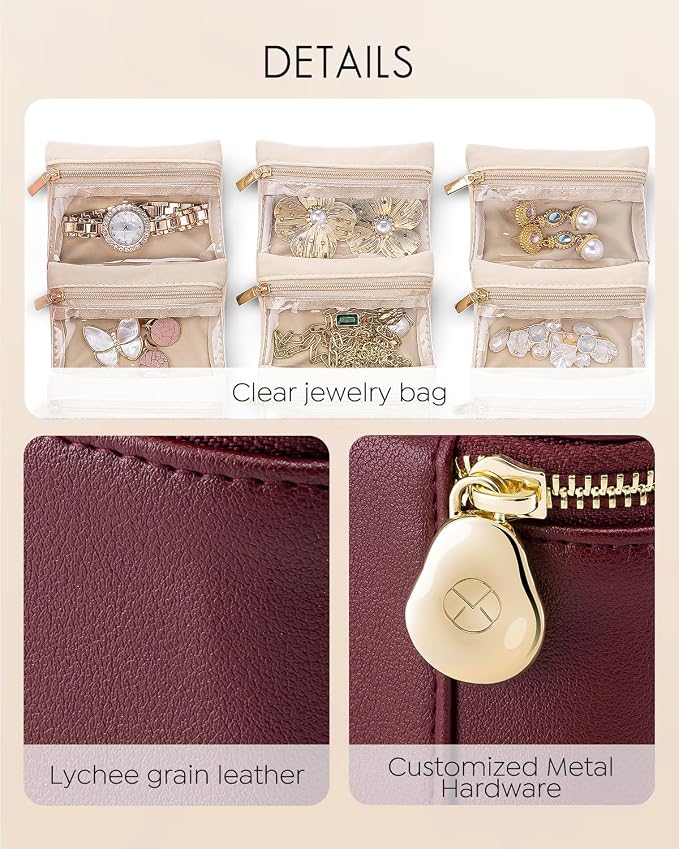 Vlando Travel Jewelry Case, Gifts - Image 4
