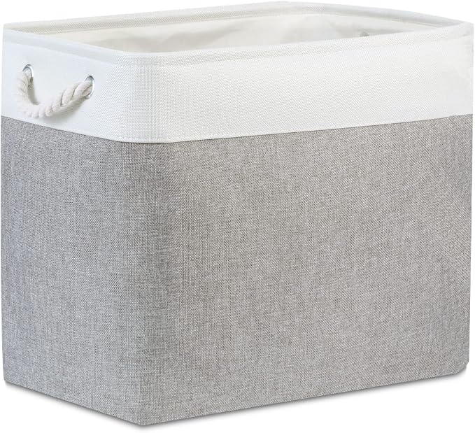 Bidtakay Large Storage Bins for Clothes Fabric Deep Baskets for Organizing Set - Image 9