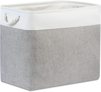 Bidtakay Large Storage Bins for Clothes Fabric Deep Baskets for Organizing Set - Image 9