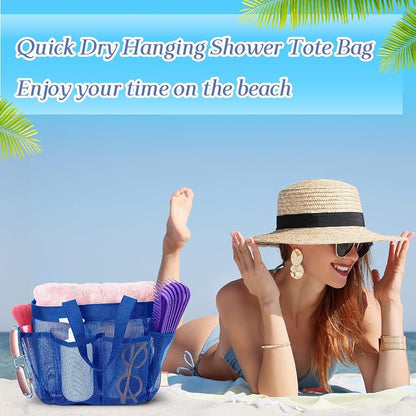 Hillban 4 Pcs Mesh Shower Caddy Portable Shower Caddy - Image 6