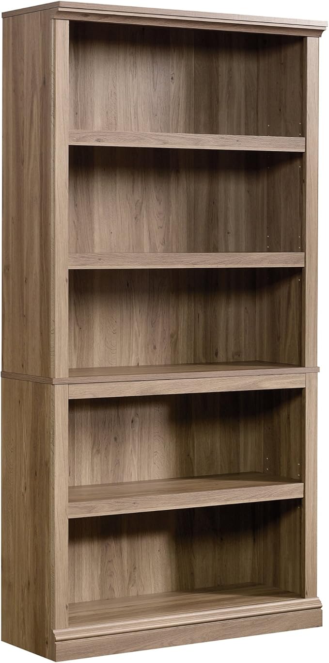 Sauder 5 Tier Book Shelf Wooden Bookcase Multipurpose Bookshelf by SAUDER%C2%AE