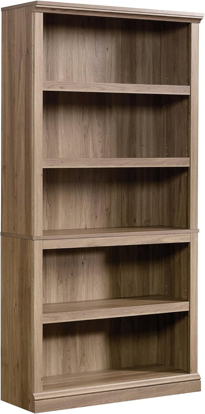 Sauder 5 Tier Book Shelf Wooden Bookcase Multipurpose Bookshelf by SAUDER%C2%AE