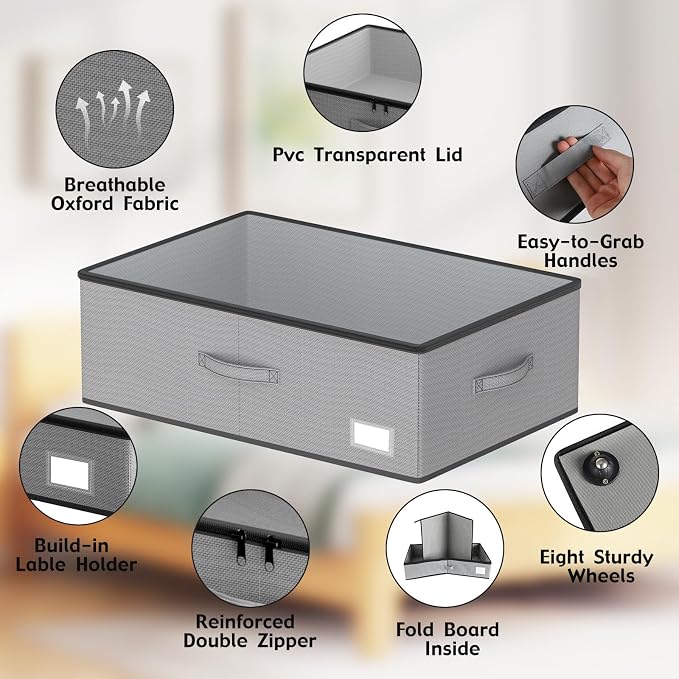 EE-RoomWorld Under Bed Storage - Image 4