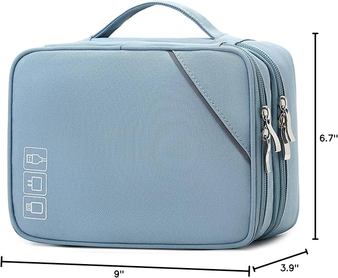 Lanola Electronic Accessories Case, Electronics Travel Organizer, Portable - Image 8
