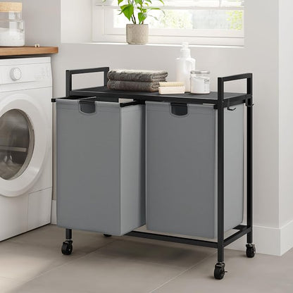 WOWLIVE Double Laundry Hamper - Image 3