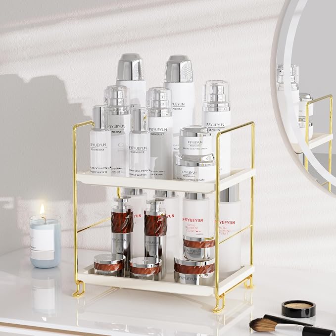 FSyueyun 2-Tier Bathroom Countertop Organizer, Tool-Less Installation Premium - Image 7