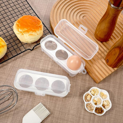 2 PCS Boiled Egg Container Boiled Egg Carrier Camping Eggs Carrier Container - Image 4
