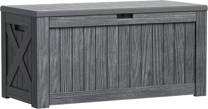 Greesum Outdoor Storage Box 120 Gallon Storage Bin by BuynowfromGreesum
