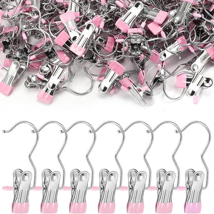 Yinder 250 Pcs Boot Hangers Clips Laundry Hooks Hanging Stainless Steel Clothes - Image 9