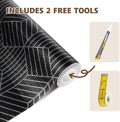Shelf Liners for Kitchen Cabinets 23.6in x 20FT, Non Adhesive Cabinet Liner - Image 6