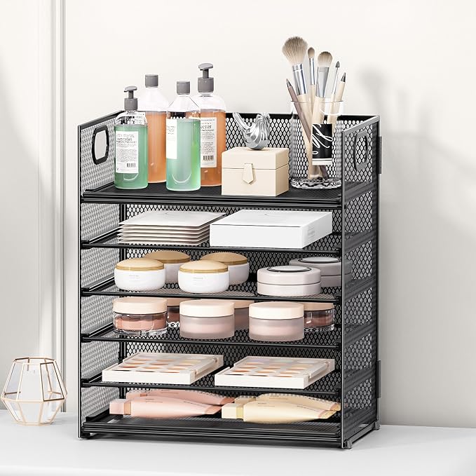 Subekyu 2-Pack 6-Tier Paper Tray Organizer - Image 4