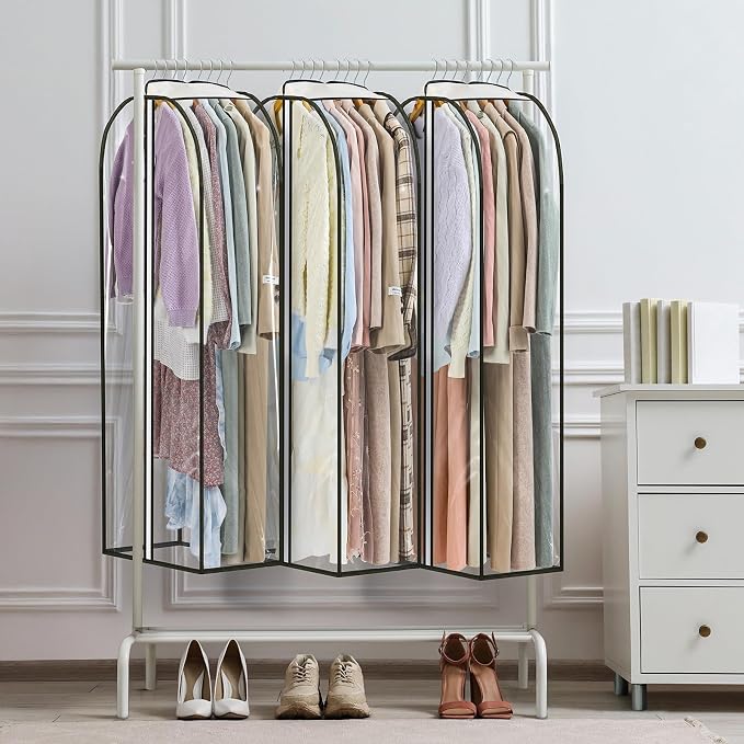 LANDNEOO 6 Pack Clear Garment Bags - Image 7