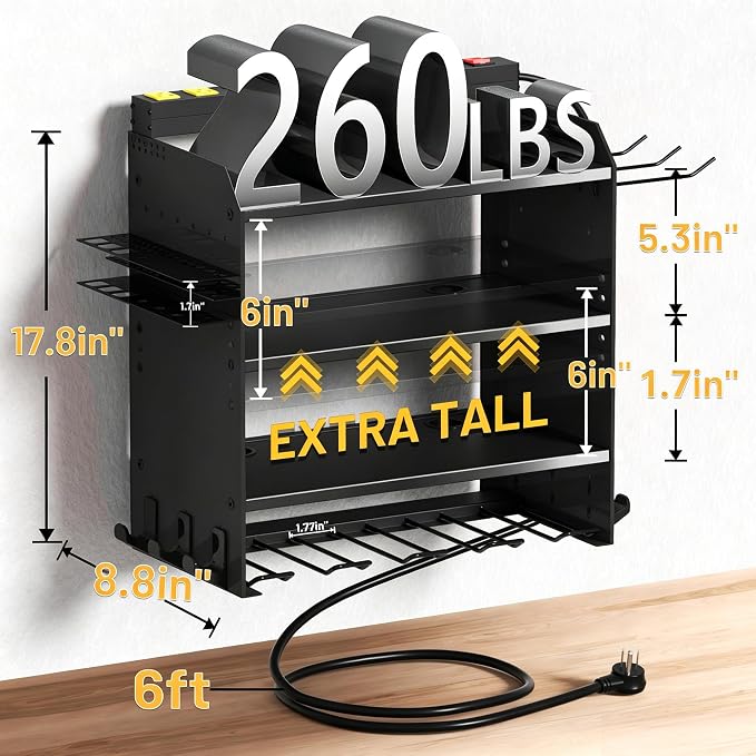 Power Tool Organizer Wall Mount - Image 2