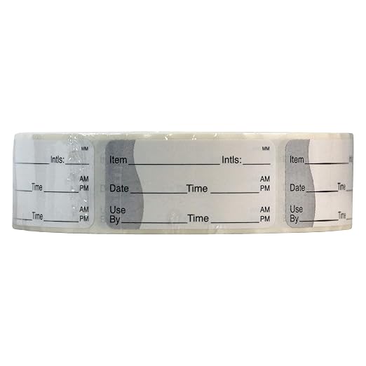 DayMark Safety Systems-IT110117 Removable Item/Date/Time Use-by Shelf-Life Label by DayMarkSafetySystems