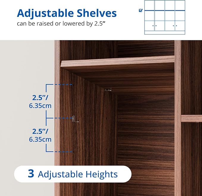 Cozy Castle Brown Wood Bookcase, 12 Cube Storage Organizer Bookshelf - Image 7