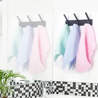 WEBI Coat Rack Wall Mounted, 3 Coat Hooks - Image 3