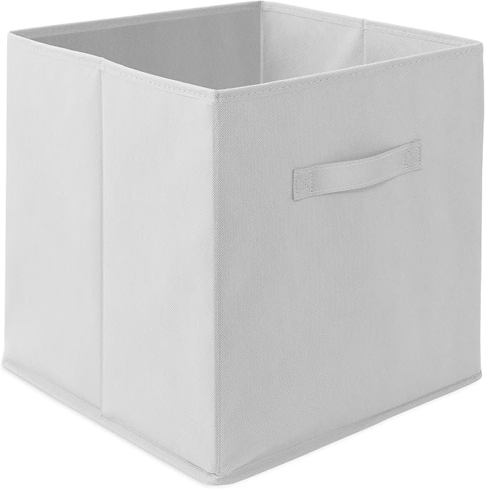 Casafield Set of 6 Collapsible Fabric Cube Storage Bins, Cubby Organizers & More - Image 2