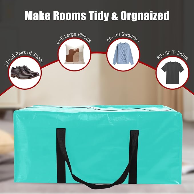 8 Pack Extra Large Moving Bags - Image 5