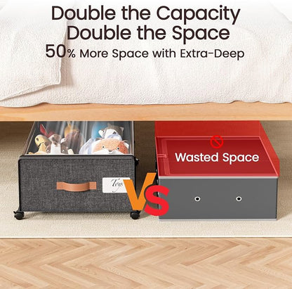 Yecaye 82 L Under Bed Storage - Image 4