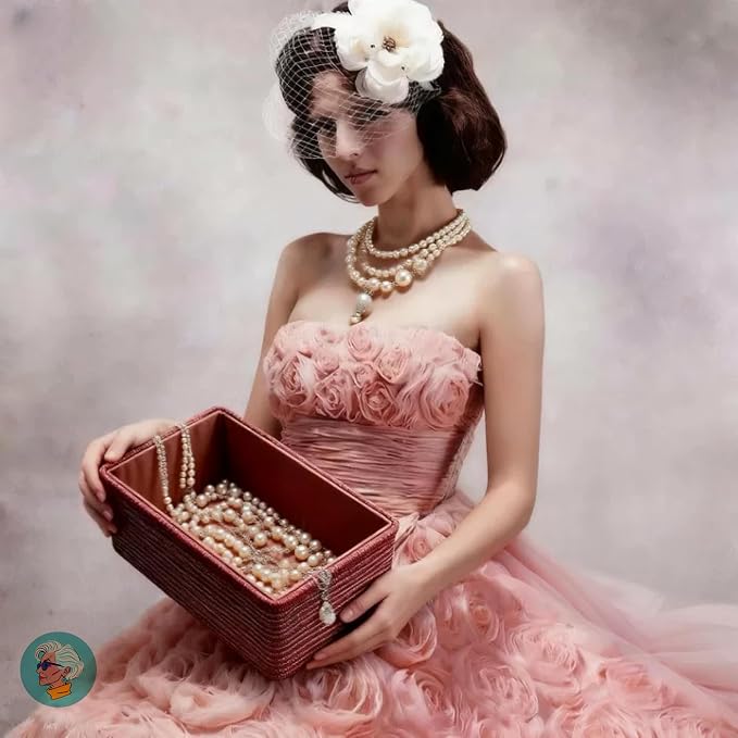 MODERN GRANNY Fashion Decor Vanity Box, Stackable Boxes Decoratives - Image 7