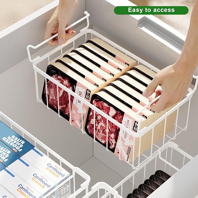 Freezer Storage Organize Baskets - Image 5