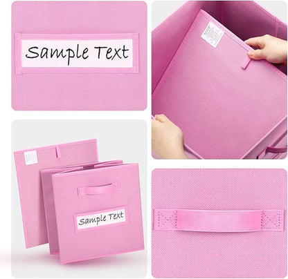 13x13 storage cube bins Foldable Fabric storage cubes - Image 3