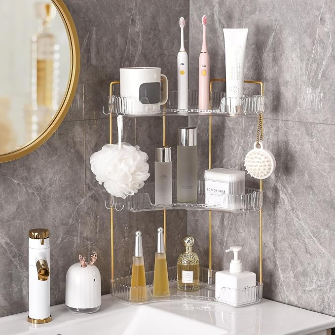 3 Tier Plastic Bathroom Sink Organizer - Image 6