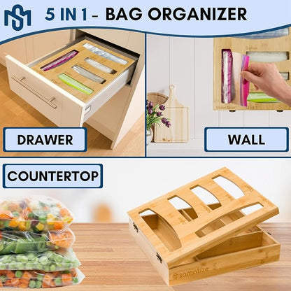 Storage Bag Holder, Baggie Organizer - Image 6