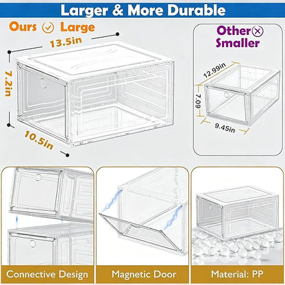 7 code Shoe Organizer, Collapsible Closet Storage Rack - Image 7