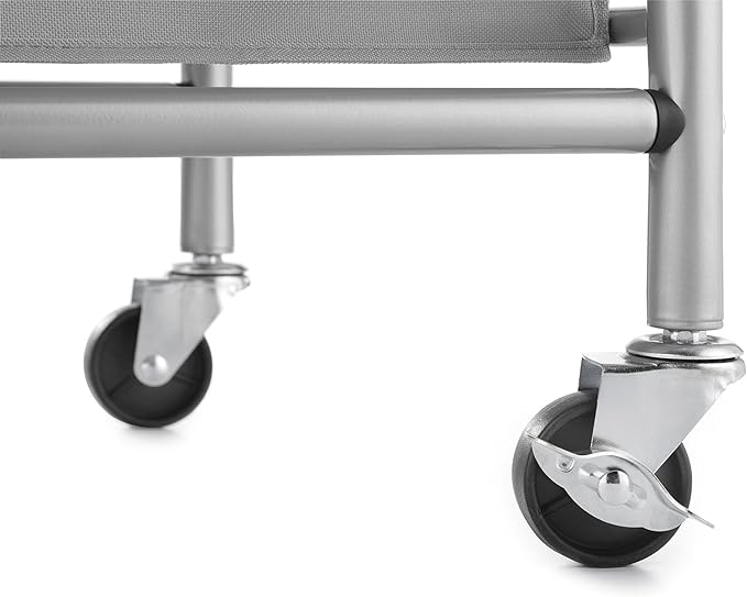 Whitmor 3 Section Rolling Laundry Sorter - Image 4