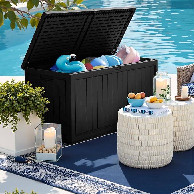 Greesum 260 Gallon HDPE Outdoor Storage Box - Image 3