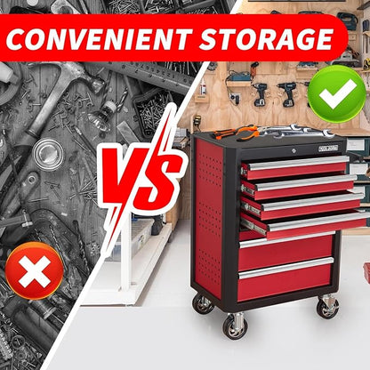 7-Drawer Rolling Tool Chest - Image 9