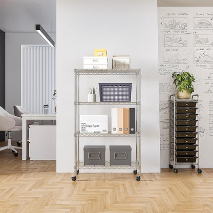 4-Tier Steel Wire Shelving - Image 4
