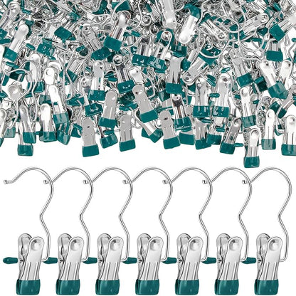 Yinder 150 Pcs Boot Hangers Clips Laundry Hooks Hanging Stainless Steel Clothes - Image 8