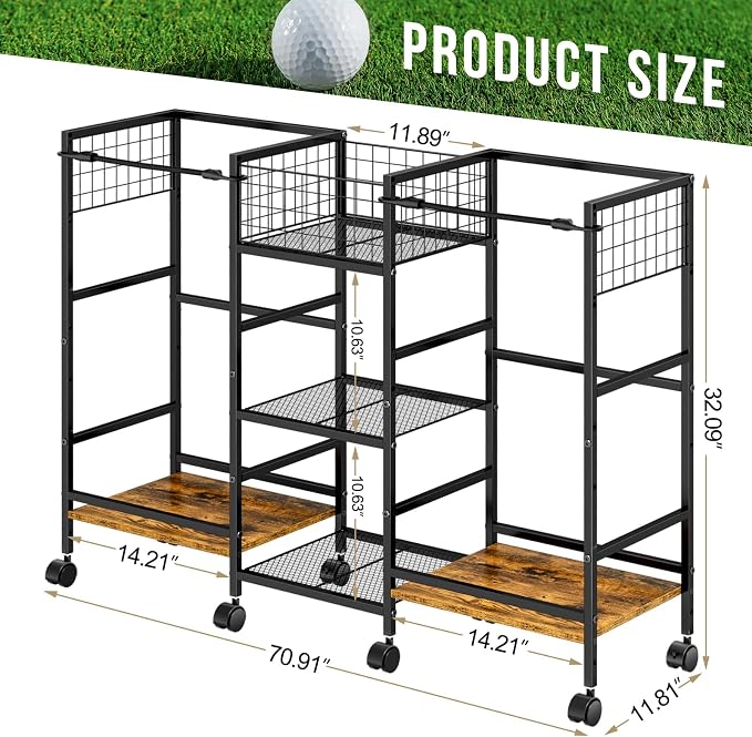 Golf Bag Storage Rack for Garage - Image 7